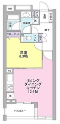 デュエット北千住マキアの物件間取画像